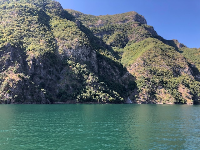 Lake Shkodër in Shkodër, Albania