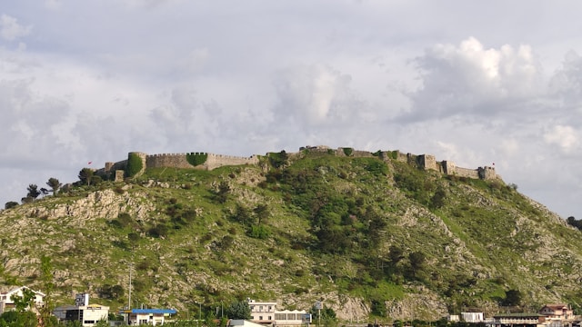 Rozafa Castle in Shkodër, Albania