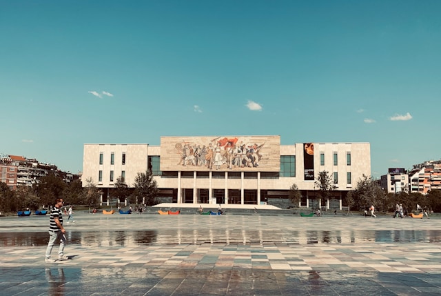 National History Museum in Tirana, Albania