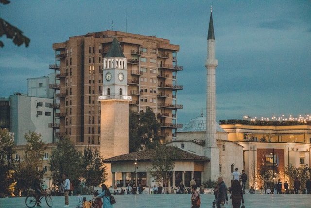 Et'hem Bey Mosque in Tirana, Albania
