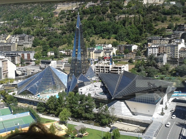 Caldea Spa in Andorra la Vella, Andorra