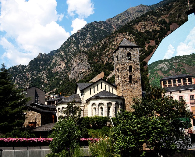 Sant Esteve Church in Andorra la Vella, Andorra