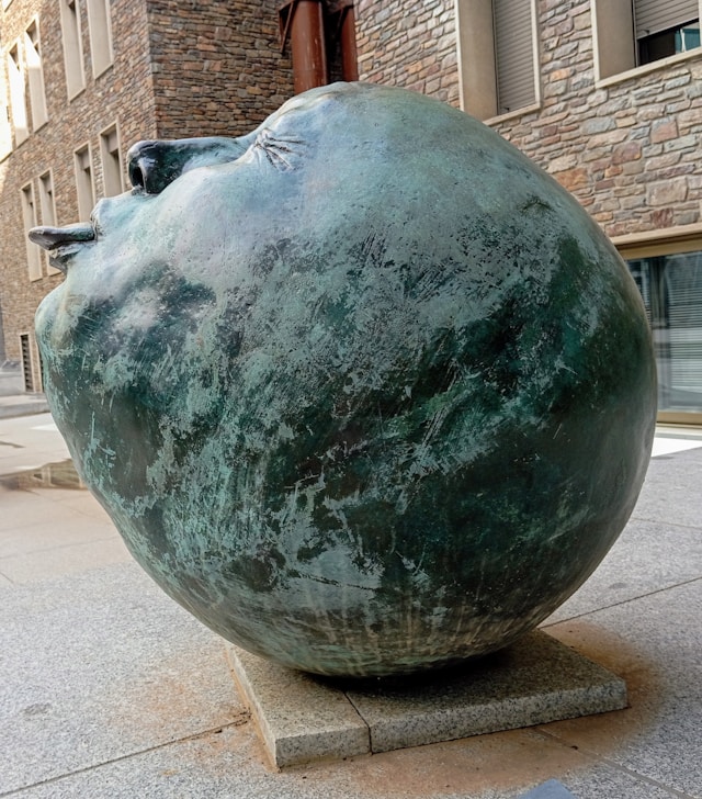 Plaça Casadet Sculpture Park in Andorra la Vella, Andorra