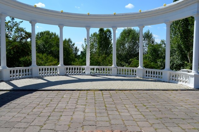 Gyumri Central Park (Victory Park) in Gyumri, Armenia