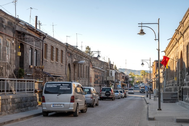 Kumayri Historic District in Gyumri, Armenia
