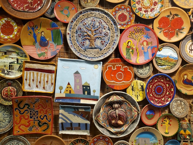 Vernissage Market in Yerevan, Armenia