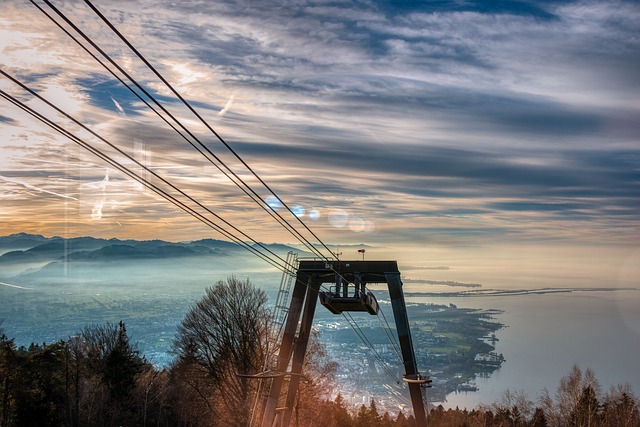 Pfänder Mountain in Bregenz, Austria