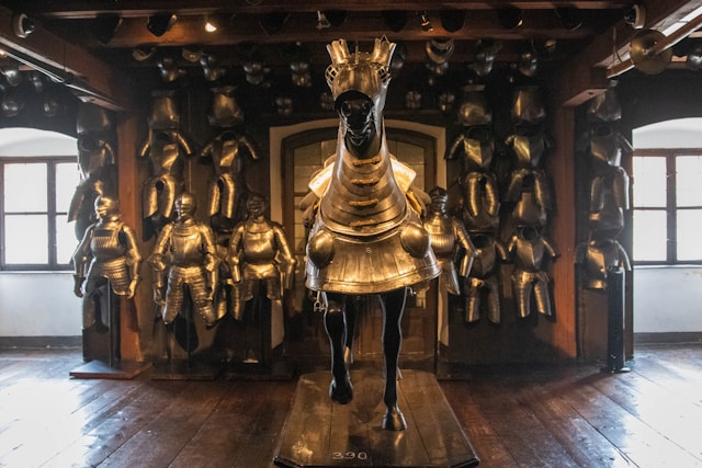 Landeszeughaus (Styrian Armoury) in Graz, Austria