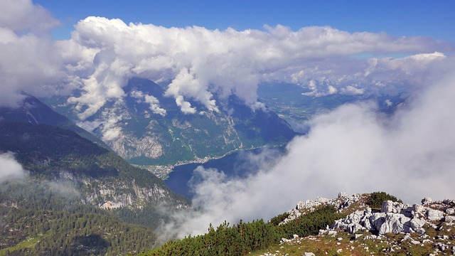 World Heritage Skywalk in Hallstatt, Austria