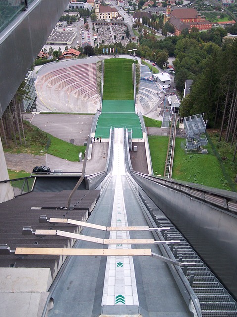 Bergisel Ski Jump in Innsbruck, Austria