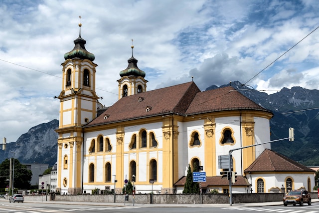 Wilten Basilica in Innsbruck, Austria
