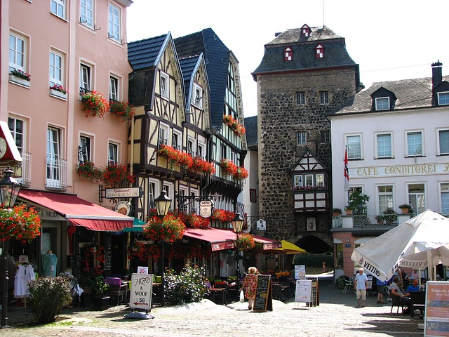Linz's Fachwerk (Half-Timbered Houses) in Linz, Austria