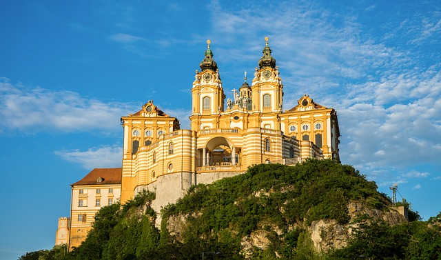 Melk Abbey (Stift Melk) in Melk, Austria
