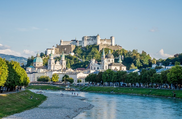 Hohensalzburg Fortress in Salzburg, Austria
