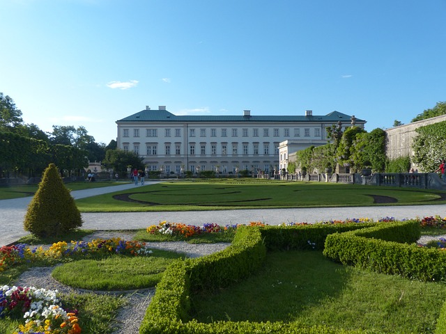 Mirabell Palace and Gardens in Salzburg, Austria