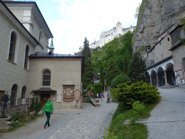 St. Peter's Abbey and Cemetery in Salzburg, Austria