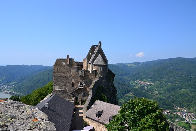 Aggstein Castle in Wachau, Austria