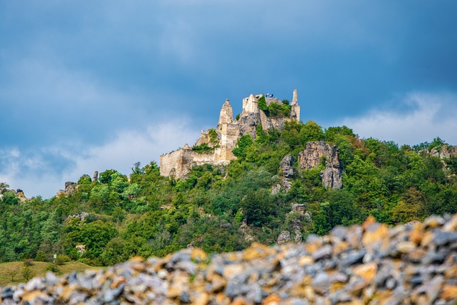Dürnstein Castle in Wachau, Austria