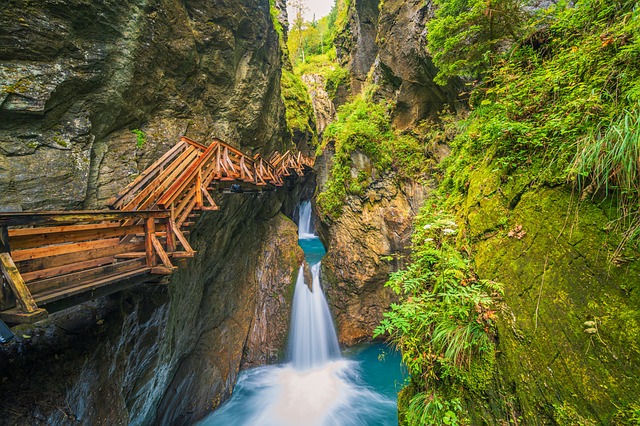 Sigmund-Thun Gorge in Zell am See, Austria