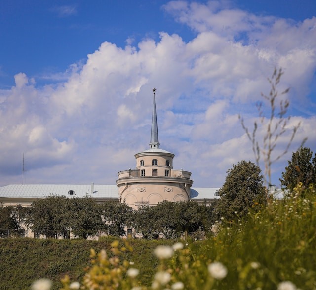 New Grodno Castle in Hrodna (Grodno), Belarus