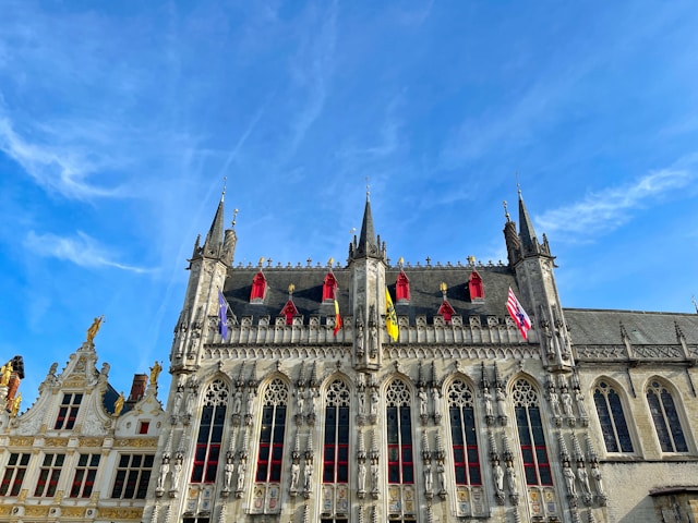 The Basilica of the Holy Blood in Bruges, Belgium