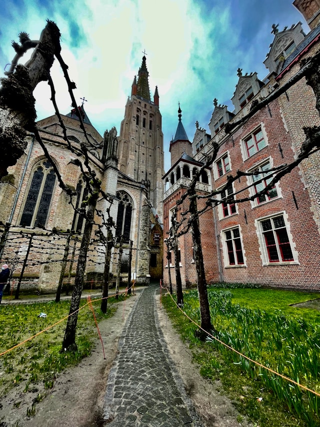 Church of Our Lady (Onze-Lieve-Vrouwekerk) in Bruges, Belgium