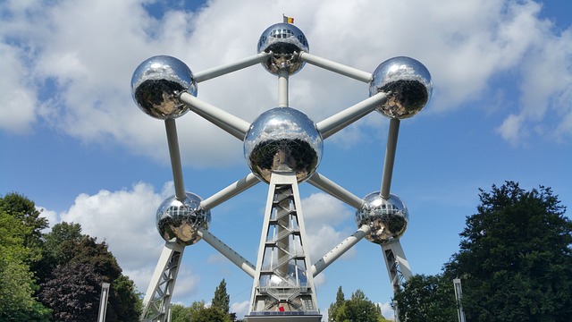 Atomium in Brussels, Belgium