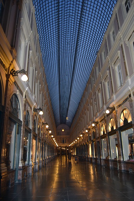Galeries Royales Saint-Hubert in Brussels, Belgium
