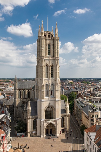 Saint Bavo's Cathedral in Ghent, Belgium