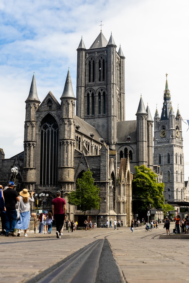 Saint Nicholas' Church in Ghent, Belgium