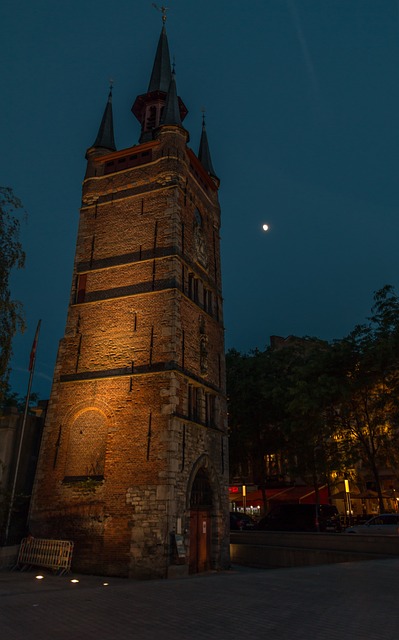 Belfry of Kortrijk in Kortrijk, Belgium