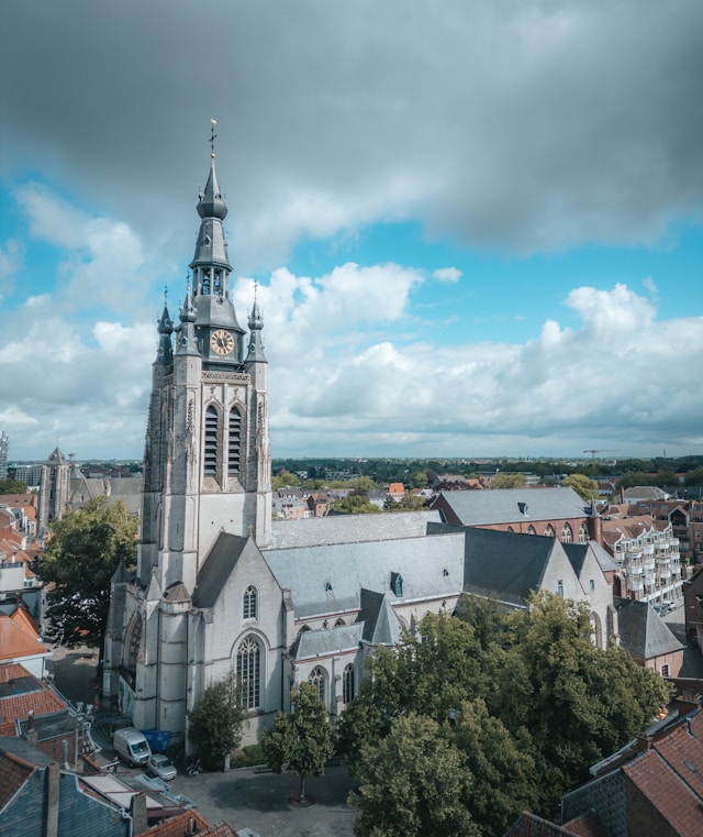 Saint Martin's Church in Kortrijk, Belgium
