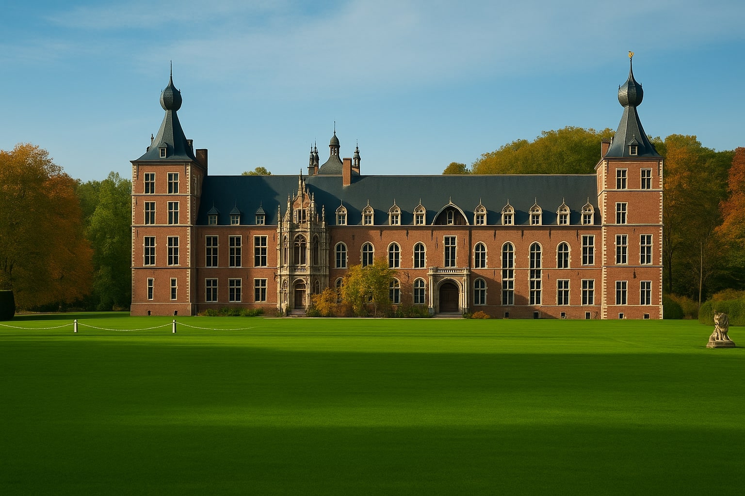 Arenberg Castle in Leuven, Belgium