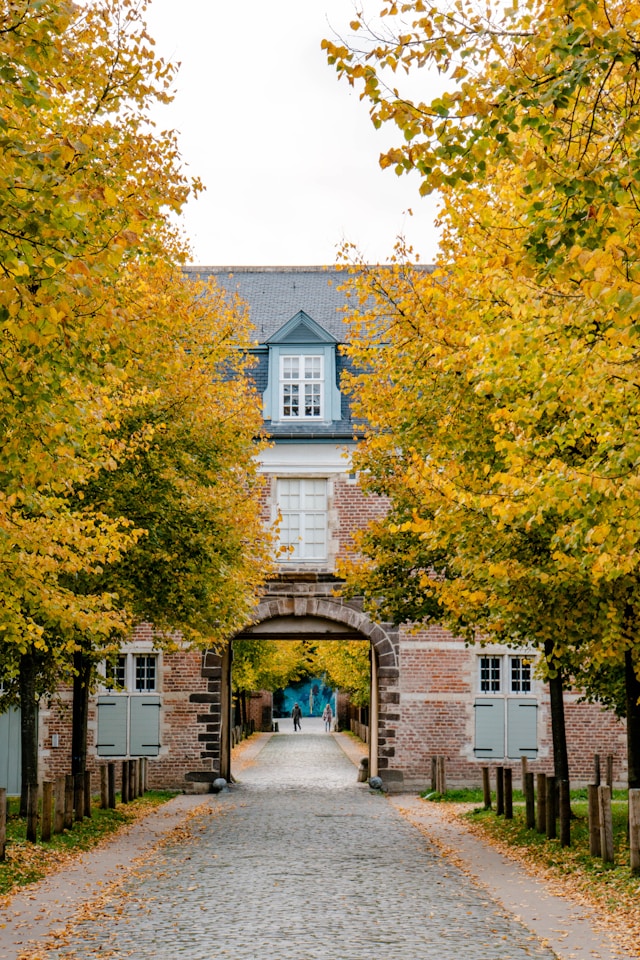 Park Abbey (Parkabdij) in Leuven, Belgium
