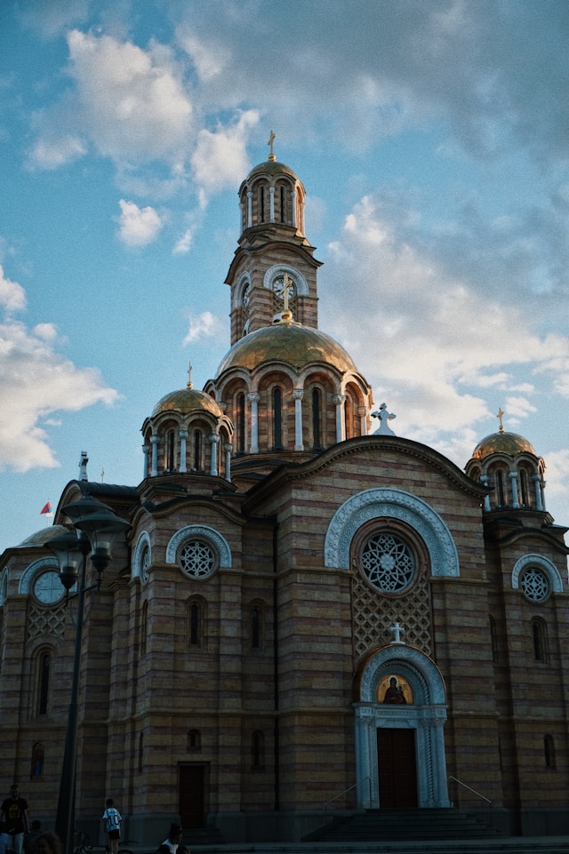 Cathedral of Christ the Saviour in Banja Luka, Bosnia and Herzegovina