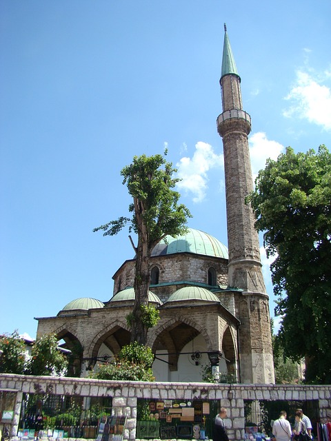 Gazi Husrev-beg Mosque in Sarajevo, Bosnia and Herzegovina