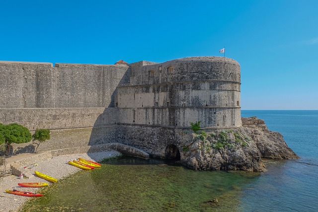 Fort Bokar in Dubrovnik, Croatia