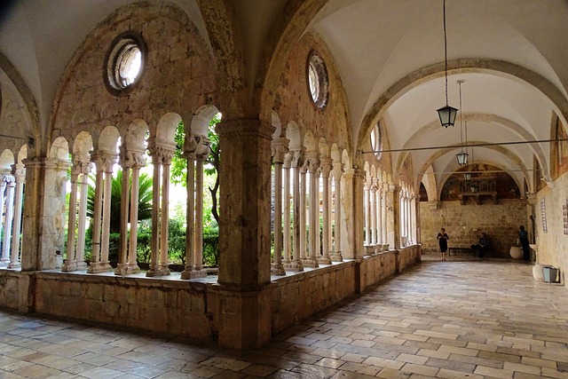 Franciscan Monastery in Dubrovnik, Croatia