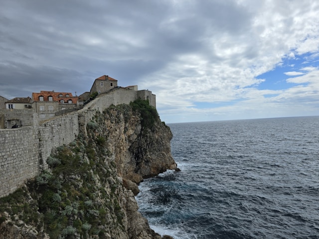 Old Town Walls in Dubrovnik, Croatia