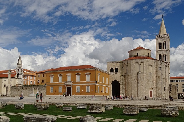 Roman Forum in Zadar, Croatia