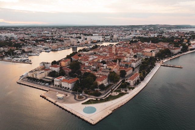 Sea Organ in Zadar, Croatia