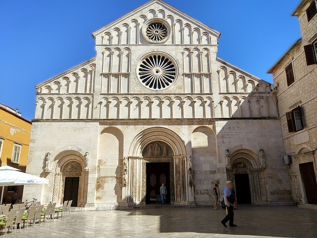 Zadar Cathedral in Zadar, Croatia