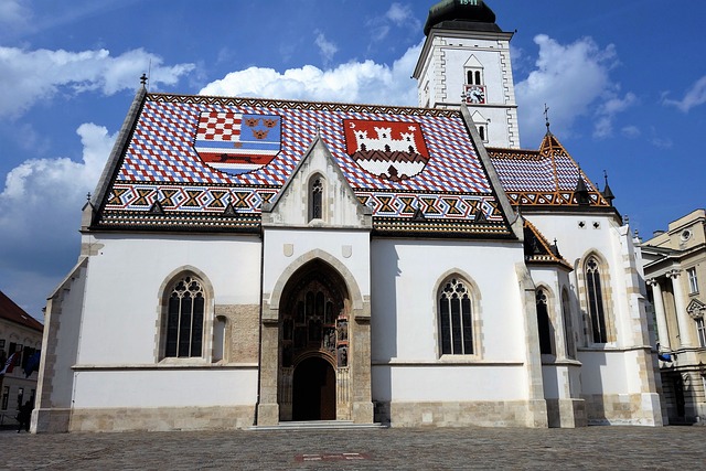 St. Mark's Church in Zagreb, Croatia