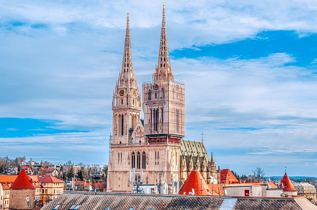 Zagreb Cathedral in Zagreb, Croatia