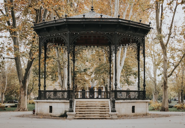 Zrinjevac Park in Zagreb, Croatia