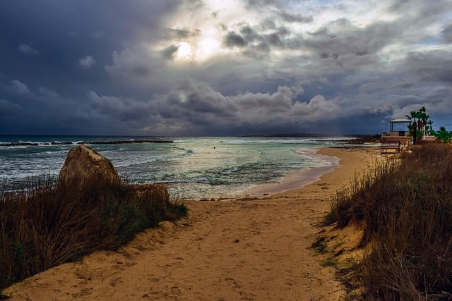 Ayia Thekla Beach in Ayia Napa, Cyprus