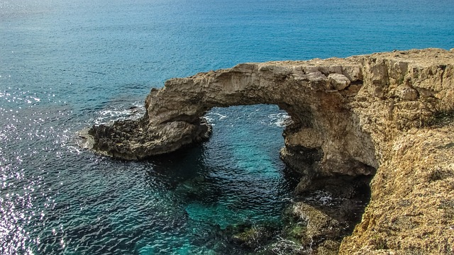 Love Bridge in Ayia Napa, Cyprus