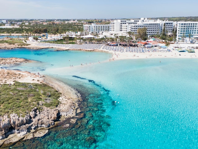Nissi Beach in Ayia Napa, Cyprus