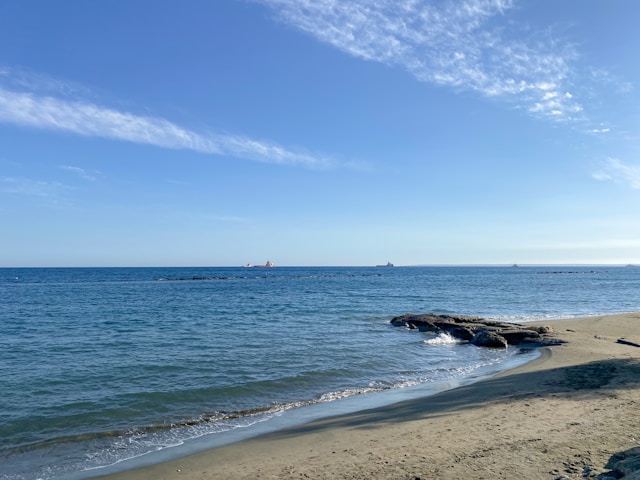 Akti Olympion Beach in Limassol, Cyprus