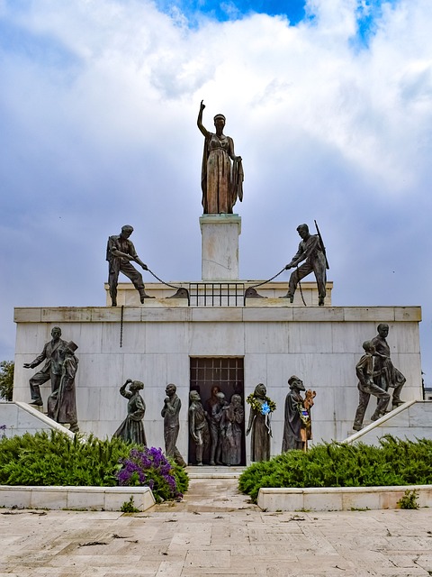 Liberty Monument in Nicosia, Cyprus
